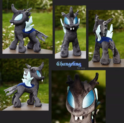 Size: 1920x1905 | Tagged: safe, artist:rtry, artist:rtryart, imported from derpibooru, changeling, irl, photo, plushie