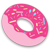 Size: 1080x1080 | Tagged: safe, artist:poxy_boxy, imported from derpibooru, pinkie pie, art pack:doughnut pack, donut, food, innuendo, loss (meme), ponut, simple background, transparent background