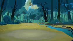 Size: 1192x670 | Tagged: safe, artist:dipi11, imported from derpibooru, season 3, sleepless in ponyville, background, campsite, everfree forest, no pony, scenery, vector