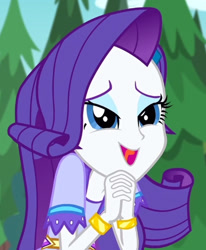 Size: 492x597 | Tagged: safe, imported from derpibooru, screencap, rarity, equestria girls, legend of everfree, cropped, solo