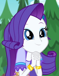 Size: 480x618 | Tagged: safe, imported from derpibooru, screencap, rarity, equestria girls, legend of everfree, cropped, cute, raribetes, solo