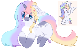 Size: 1076x682 | Tagged: safe, artist:pasteldraws, imported from derpibooru, pony, unicorn, freckles, hairpin, redesign, simple background, solo, transparent background