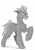 Size: 2480x3508 | Tagged: safe, artist:underpable, edit, imported from derpibooru, oc, oc only, oc:villainshima, changeling, armor, commission, exoskeleton, fangs, high res, monochrome, sharp teeth, simple background, sketch, solo, teeth, white background