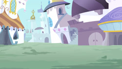 Size: 900x507 | Tagged: safe, imported from derpibooru, season 2, sweet and elite, background, canterlot, day, no pony