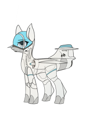 Size: 896x1280 | Tagged: safe, artist:andromailus, oc, oc only, oc:silversong, original species, plane pony, pony, f-104 starfighter, female, plane, simple background, solo, transparent background, white eyes