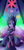 Size: 1180x2500 | Tagged: safe, artist:northernlightsone, imported from derpibooru, twilight sparkle, alicorn, anthro, unguligrade anthro, bad end, clothes, corrupted, corrupted twilight sparkle, crown, dress, evening gloves, evil twilight, female, fire, gloves, implied applejack, implied fluttershy, implied mane six, implied pinkie pie, implied rainbow dash, implied rarity, jewelry, long gloves, queen, queen twilight, queen twilight sparkle, regalia, socks, solo, sombra eyes, stockings, thigh highs, throne, twilight is anakin, twilight sparkle (alicorn), tyrant sparkle