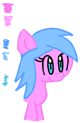 Size: 420x645 | Tagged: safe, artist:saltysel, imported from derpibooru, oc, oc only, earth pony, pony, earth pony oc, eyelashes, simple background, smiling, solo, white background