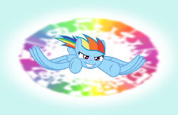 Size: 1407x911 | Tagged: safe, alternate version, artist:imageconstructor, imported from derpibooru, rainbow dash, pegasus, pony, .svg available, female, racing, solo, sonic rainboom, svg, vector