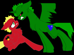 Size: 1024x763 | Tagged: safe, artist:kevan94, imported from derpibooru, oc, oc:edy, oc:kevan, alicorn, pegasus, alicorn oc, horn, pegasus oc, wings