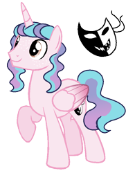 Size: 592x760 | Tagged: safe, artist:princess-kitsune-tsu, artist:venomous-cookietwt, imported from derpibooru, oc, oc only, alicorn, pony, base used, magical lesbian spawn, male, offspring, parent:cozy glow, parent:princess flurry heart, simple background, solo, stallion, transparent background