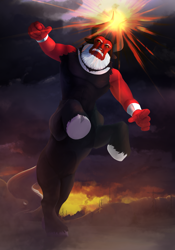 Size: 2934x4200 | Tagged: safe, artist:silfoe, imported from derpibooru, lord tirek, centaur, commission, commissioner:reversalmushroom, high res, male, solo