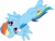 Size: 3954x3000 | Tagged: safe, artist:cloudy glow, artist:cloudyglow, imported from derpibooru, rainbow dash, pegasus, pony, the crystal empire, .ai available, female, high res, mare, simple background, solo, solo female, transparent background, vector