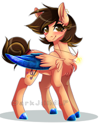 Size: 3160x3872 | Tagged: safe, artist:darkjillmlp123, imported from derpibooru, oc, oc only, oc:gabby, pegasus, pony, female, high res, mare, simple background, solo, transparent background, two toned wings, wings