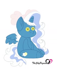 Size: 1188x1584 | Tagged: safe, artist:theshypegasister, imported from derpibooru, oc, oc:fleurbelle, alicorn, alicorn oc, bow, button eyes, doll, female, hair bow, horn, mare, plushie, toy, wings, yellow eyes