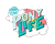 Size: 464x373 | Tagged: safe, imported from derpibooru, my little pony: pony life, cloud, g4.5, logo, my little pony logo, no pony, pony life, rainbow, simple background, transparent background, white outline