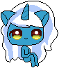 Size: 85x97 | Tagged: safe, artist:squishyc00kie, imported from derpibooru, oc, oc:fleurbelle, anthro, female, mare, pixel art, simple background, transparent background