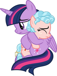 Size: 1108x1461 | Tagged: safe, artist:lincolnbrewsterfan, derpibooru exclusive, imported from derpibooru, cozy glow, twilight sparkle, alicorn, pegasus, pony, .svg available, a better ending for cozy, alternate ending, bow, closed eye, embrace, eyes closed, female, filly, folded wings, forgiveness, freckles, good end, headcanon in the description, horn, hug, looking down, love, mane, mare, missing accessory, princess of friendship, redemption, reformation, reformed, sad, sad pony, simple background, svg, tail, tail bow, this will end in tears, this will end in tears of joy, twilight sparkle (alicorn), twilight sparkle's cutie mark, vector, wings