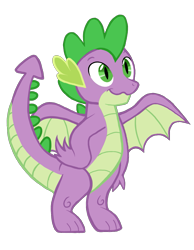 Size: 1037x1339 | Tagged: safe, artist:candyandflurry, imported from derpibooru, spike, dragon, male, simple background, solo, teenaged dragon, teenager, transparent background, vector, wavy mouth, winged spike, wings