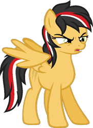 Size: 489x670 | Tagged: safe, artist:pegasski, imported from derpibooru, oc, oc only, oc:aurelian, pegasus, pony, base used, disgusted, eyelashes, female, mare, pegasus oc, simple background, solo, transparent background, wings