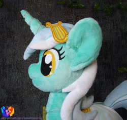 Size: 2431x2304 | Tagged: safe, artist:1stastrastudio, imported from derpibooru, lyra heartstrings, pony, clothes, dress, high res, irl, photo, plushie, solo