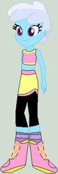 Size: 153x462 | Tagged: safe, artist:jadeharmony, artist:jadethepegasus, imported from derpibooru, bloo, equestria girls, equestria girls-ified, exeron fighters, linkelina, martial arts kids, martial arts kids outfits