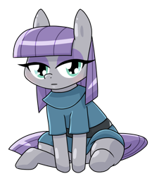 Size: 640x740 | Tagged: safe, artist:batipin, imported from derpibooru, maud pie, earth pony, pony, simple background, solo, transparent background