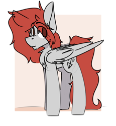 Size: 676x733 | Tagged: safe, artist:kirbirb, imported from derpibooru, oc, oc only, oc:scarlett lane, pegasus, pony, freckles, piercing, solo