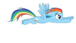 Size: 405x226 | Tagged: artist needed, source needed, safe, imported from derpibooru, rainbow dash, pegasus, pony, animated, explore ponyville, female, gif, mare, pixel art, rainball, simple background, solo, spinning, sprite, transparent background, windswept mane