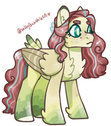 Size: 1137x1288 | Tagged: safe, artist:sallyqwest623, imported from derpibooru, fluttershy, pegasus, pony, chest fluff, ear fluff, female, mare, simple background, solo, white background