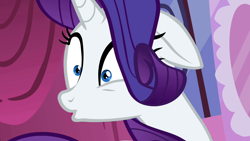 Size: 1280x720 | Tagged: safe, artist:rarityvrymercollectiveoriginals, artist:rarityvrymerzhmusic, editor:rarity vrymer collective, imported from derpibooru, screencap, rarity, sisterhooves social, carousel boutique, female