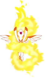 Size: 5946x10000 | Tagged: safe, artist:chrzanek97, imported from derpibooru, daybreaker, alicorn, pony, absurd resolution, female, mane of fire, mare, simple background, solo, transparent background, vector