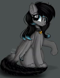 Size: 1464x1875 | Tagged: safe, artist:janelearts, imported from derpibooru, oc, oc only, cat, cat pony, original species, pegasus, pony, female, mare, solo