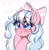 Size: 2124x2150 | Tagged: safe, artist:confetticakez, imported from derpibooru, oc, oc only, pony, blushing, bow, cute, hair bow, happy, high res, smiling, solo