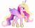 Size: 5000x4140 | Tagged: safe, artist:negatif22, imported from derpibooru, princess cadance, alicorn, pony, my little pony: the movie, absurd resolution, alternate hairstyle, alternate tailstyle, beautiful, crown, ethereal mane, ethereal tail, glorious, glow, glowing, glowing mane, glowing tail, jewelry, looking forward, majestic, movie accurate, peytral, raised hoof, regalia, royalty, smiling, tiara, ultimate cadance