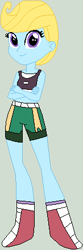 Size: 146x442 | Tagged: safe, artist:jadeharmony, artist:jadethepegasus, imported from derpibooru, honey drop, equestria girls, equestria girls-ified, exeron fighters, martial arts kids, martial arts kids outfits