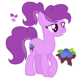 Size: 1600x1600 | Tagged: safe, artist:magicuniclaws, imported from derpibooru, oc, oc only, earth pony, pony, female, magical lesbian spawn, mare, offspring, parent:amethyst star, parent:berry punch, simple background, solo, transparent background