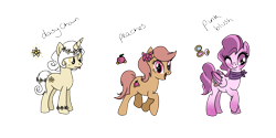 Size: 1983x993 | Tagged: safe, artist:smilesupsidedown, imported from derpibooru, oc, oc only, earth pony, pegasus, pony, unicorn, :p, base used, earth pony oc, eyelashes, horn, one eye closed, open mouth, pegasus oc, raised hoof, simple background, smiling, tongue out, transparent background, two toned wings, unicorn oc, wings, wink