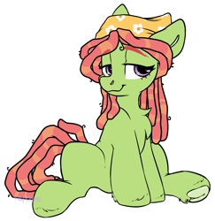 Size: 1222x1256 | Tagged: safe, artist:spoopygander, imported from derpibooru, tree hugger, earth pony, pony, cute, frog (hoof), huggerbetes, solo, underhoof