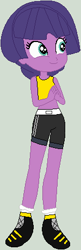 Size: 149x458 | Tagged: safe, artist:jadeharmony, artist:jadethepegasus, imported from derpibooru, lavandula, equestria girls, equestria girls-ified, exeron gloves, martial arts kids, martial arts kids outfits