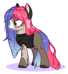 Size: 800x871 | Tagged: safe, artist:yukiiichi, imported from derpibooru, oc, oc only, earth pony, pony, clothes, female, mare, simple background, solo, transparent background