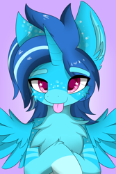 Size: 1000x1500 | Tagged: safe, artist:llhopell, imported from derpibooru, oc, oc only, alicorn, pony, simple background, solo