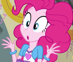 Size: 717x618 | Tagged: safe, imported from derpibooru, screencap, pinkie pie, equestria girls, equestria girls (movie), cropped, solo