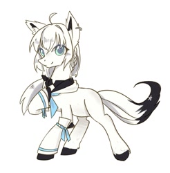 Size: 1183x1200 | Tagged: source needed, safe, anonymous artist, imported from ponybooru, pony, female, hololive, ponified