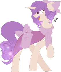 Size: 1324x1563 | Tagged: safe, artist:gallantserver, imported from derpibooru, oc, oc only, oc:apple flower, pony, unicorn, clothes, dress, female, mare, simple background, solo, transparent background