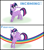 Size: 1280x1440 | Tagged: safe, artist:doodledonutart, artist:pony-thunder, imported from derpibooru, twilight sparkle, alicorn, pony, comic, funny, implied rainbow dash, solo, twilight sparkle (alicorn)