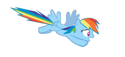 Size: 1280x591 | Tagged: safe, artist:benpictures1, imported from derpibooru, rainbow dash, pegasus, pony, power ponies (episode), female, flying, inkscape, mare, open mouth, simple background, solo, transparent background, vector
