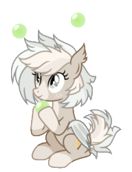 Size: 2300x3000 | Tagged: safe, artist:suramii, imported from derpibooru, oc, oc only, oc:cuddy, bat pony, pony, animated, bat pony oc, bat wings, female, gif, high res, juggling, mare, simple background, solo, transparent background, wings