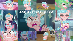 Size: 1280x721 | Tagged: safe, edit, edited screencap, editor:quoterific, imported from derpibooru, screencap, cozy glow, lord tirek, alicorn, pegasus, pony, frenemies (episode), school raze, season 8, season 9, the ending of the end, spoiler:s08, spoiler:s09, alicornified, angry, antagonist, clothes, cozy glow is best facemaker, cozy glow is not amused, cozybetes, cozycorn, crazy glow, cute, duo, evil, evil grin, female, filly, glowing horn, grin, horn, insanity, madorable, magic, magic aura, male, messy mane, narrowed eyes, offscreen character, pure concentrated unfiltered evil of the utmost potency, pure unfiltered evil, race swap, smiling, solo focus, unamused, winter outfit, yelling