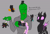 Size: 4012x2768 | Tagged: safe, artist:2hrnap, imported from derpibooru, imported from ponybooru, oc, oc only, oc:anon, oc:costa, changeling, human, nymph, :3, baby bottle, baby changeling, burp, changeling oc, clothes, crying, dialogue, diaper, female, flying, foalsitter, gray background, green changeling, high res, human oc, male, open mouth, orange changeling, pacifier, pink changeling, ponybooru import, purple changeling, red changeling, simple background, sleeping, teal changeling, yellow changeling