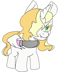 Size: 2263x2789 | Tagged: safe, artist:2hrnap, imported from derpibooru, imported from ponybooru, oc, oc only, oc:dyxkrieg, alicorn, pony, alicorn oc, blonde, blonde mane, blonde tail, butter knife, female, filly, green eyes, hair over one eye, high res, horn, knife, magical lesbian spawn, offspring, parent:oc:dyx, parent:oc:luftkrieg, parents:oc x oc, ponybooru import, simple background, solo, transparent background, wing hands, wings